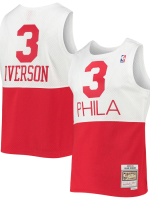 ALLEN IVERSON PHILADELPHIA 76ERS SWINGMAN JERSEY - WHITE/ RED