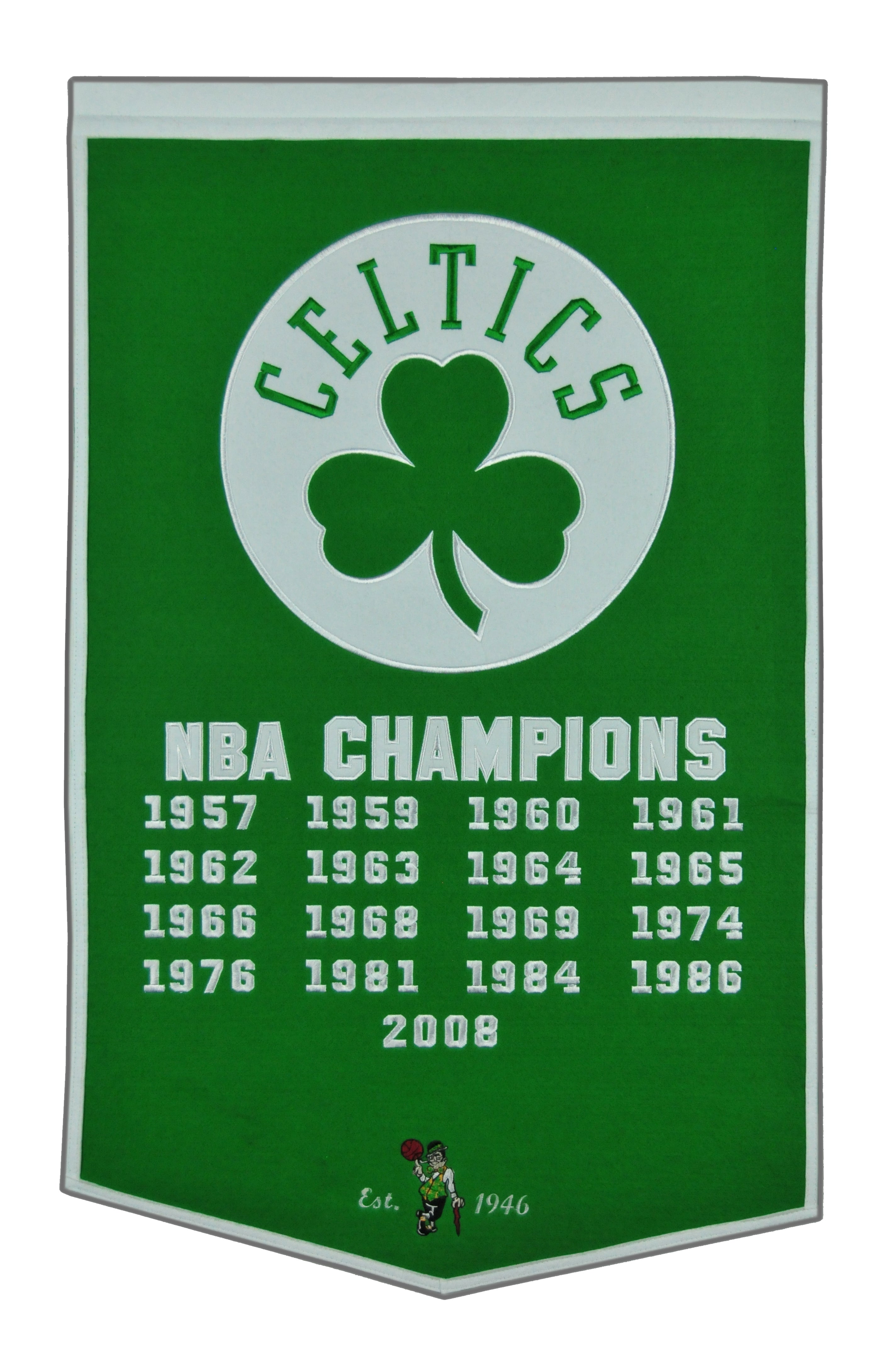 BOSTON CELTICS DYNASTY BANNER
