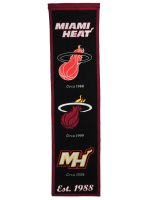 MIAMI HEAT HERITAGE BANNER