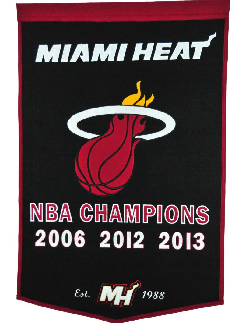 MIAMI HEAT DYNASTY BANNER