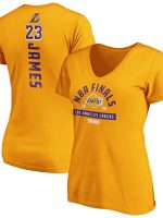 LEBRON JAMES WOMEN'S FINALS NAME NUMBER T-SHIRT