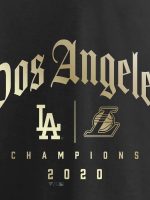 LOS ANGELES DODGERS WOMEN'S DOS ANGELES T-SHIRT