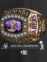 LOS ANGELES LAKERS MEN'S CHAMPS BLING T-SHIRT