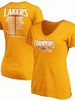 LOS ANGELES LAKERS WOMEN'S STREAKING DUNK T-SHIRT