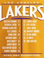 LOS ANGELES LAKERS WOMEN'S STREAKING DUNK T-SHIRT
